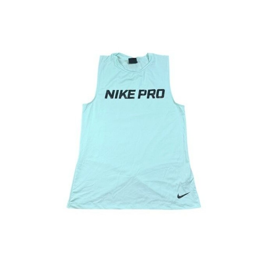 Nike Pro Intertwist Muscle Tank Top Womens Size Medium Shirt Mint Green Workout